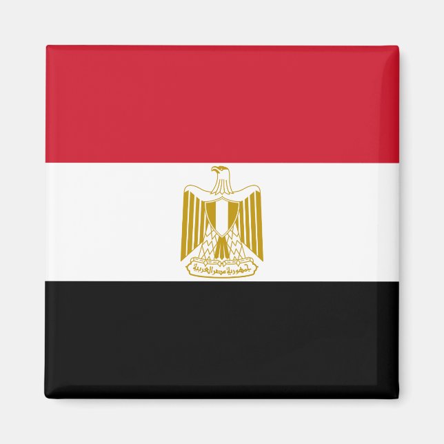 Imán Bandera mundial nacional de Egipto (Frente)