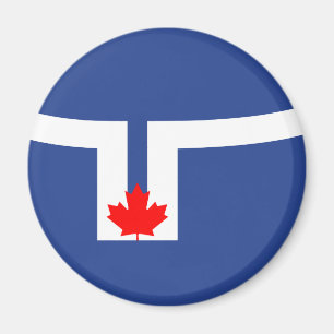 Imán Bandera municipal de Toronto (Canadá)