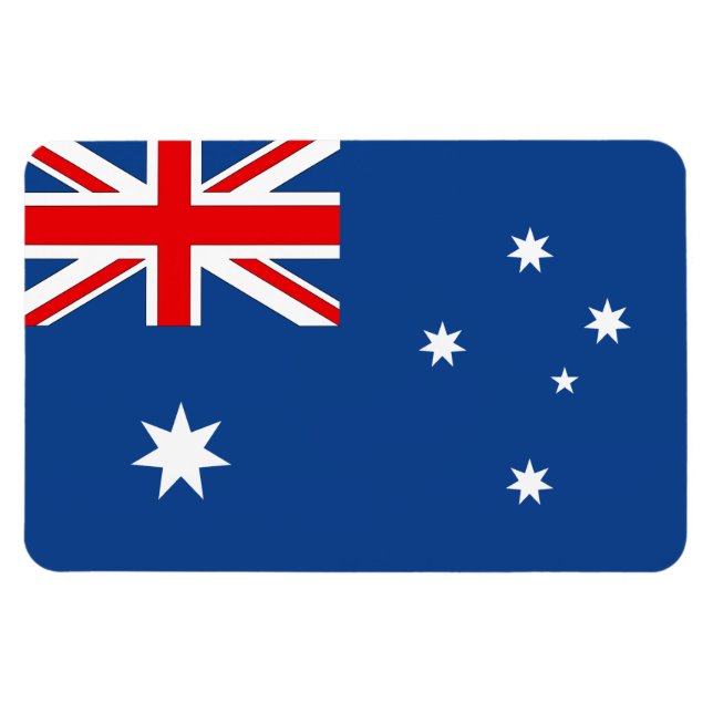 Imán Bandera nacional australiana (Horizontal)