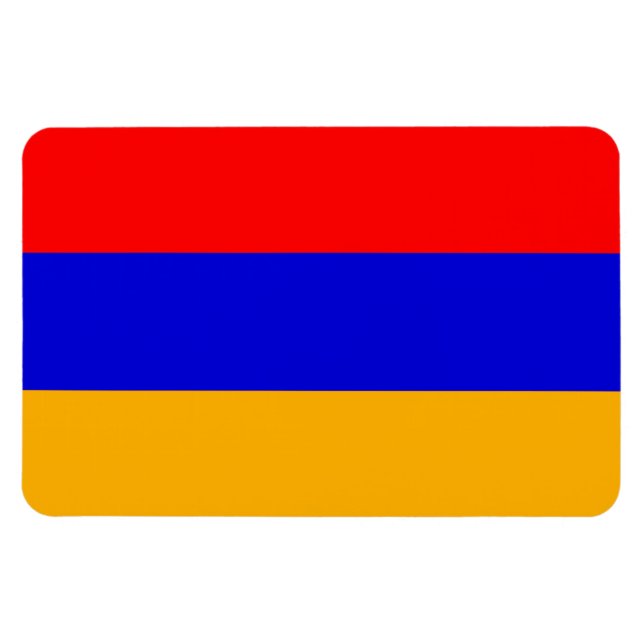 Imán Bandera nacional de Armenia (Horizontal)