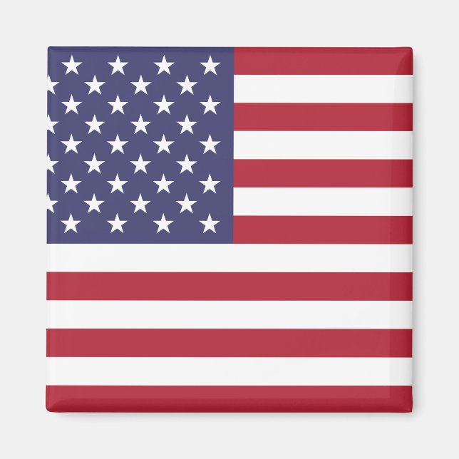 Imán Bandera Nacional de Estados Unidos (Frente)