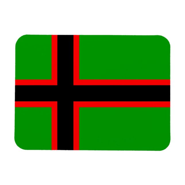 Imán Bandera nacional de Karelia (Horizontal)