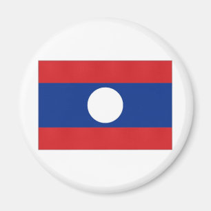 Imán Bandera nacional de Laos