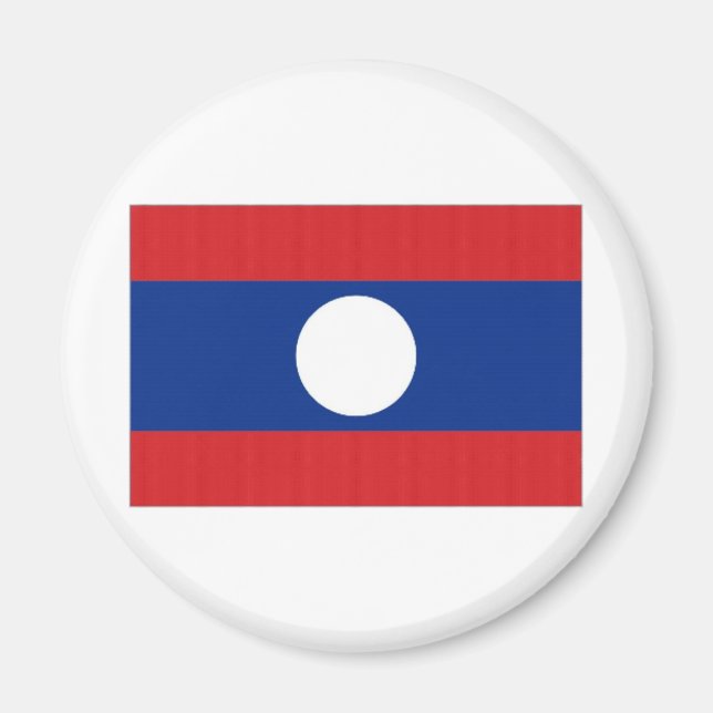 Imán Bandera nacional de Laos (Frente)