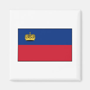 Imán Bandera nacional de Liechtenstein