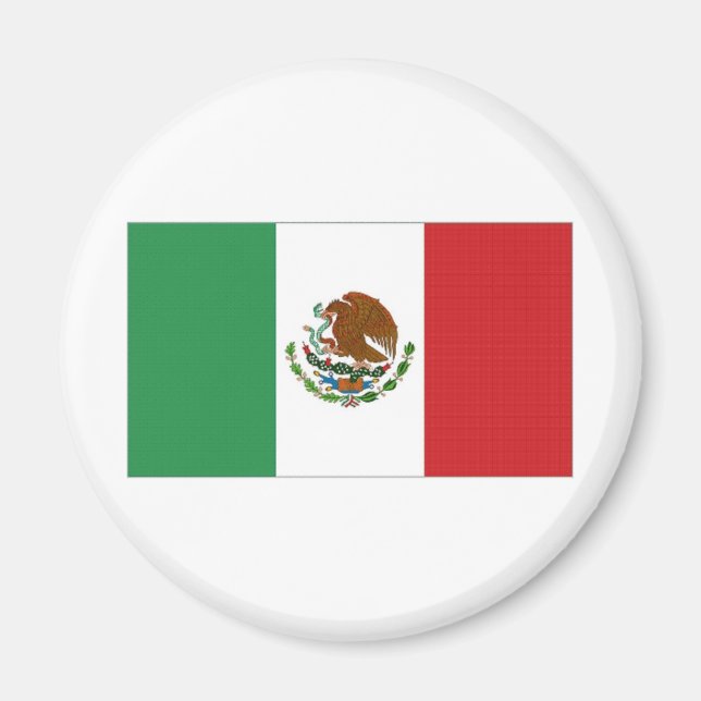 Imán Bandera nacional de México (Frente)