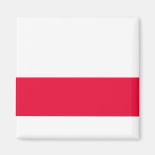 Imán Bandera nacional de Polonia - Rzeczpospolita Polsk