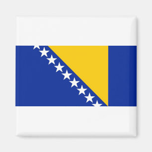 Imán Bandera nacional del mundo de Bosnia y Herzegovina
