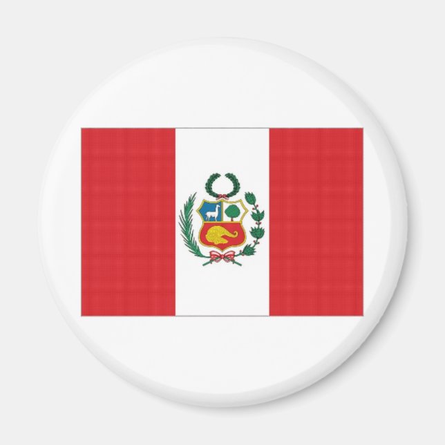 Imán Bandera Nacional del Perú (Frente)