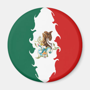 Imán Bandera nativa de México