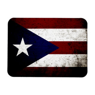Imán Bandera negra de Puerto Rico
