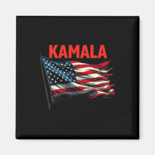 Imán Bandera norteamericana de Kamala