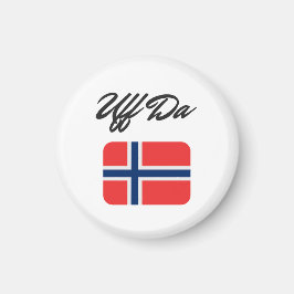 Imán Bandera Noruega