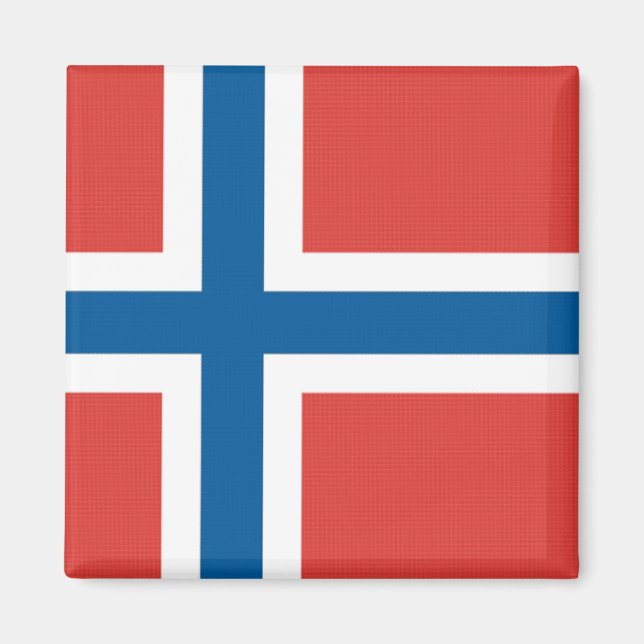 Imán Bandera noruega (Frente)