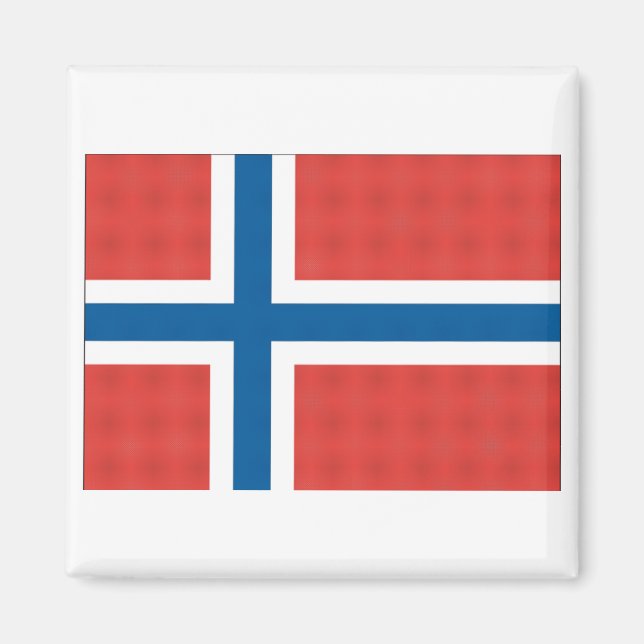 Imán Bandera noruega (Frente)
