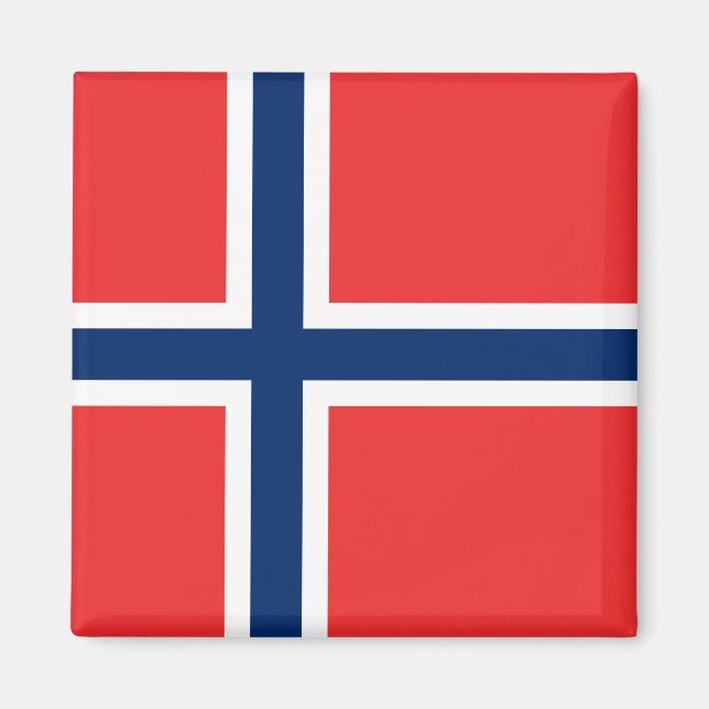 Imán Bandera noruega (Noruega) (Frente)