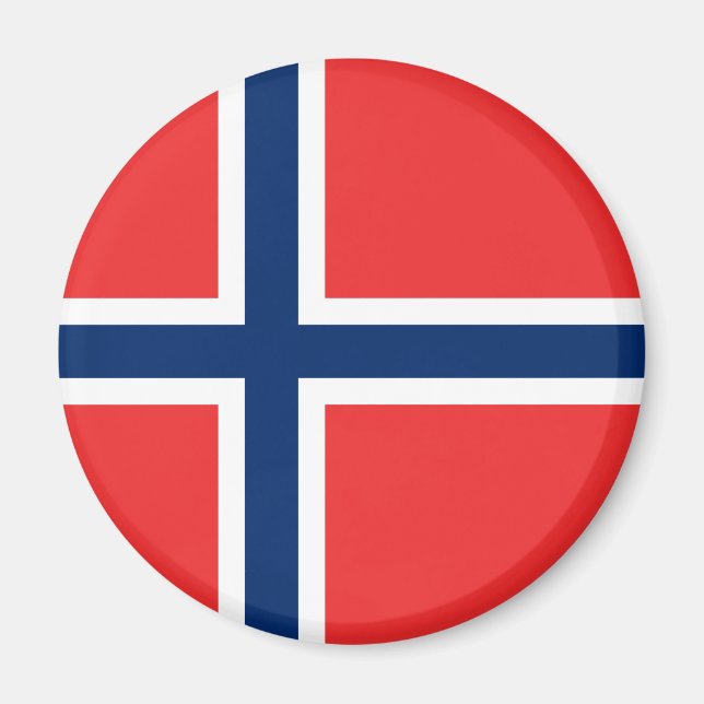 Imán Bandera noruega (Noruega) (Frente)