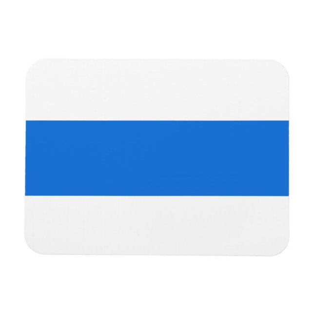 Imán Bandera nueva de Rusia Libre (Horizontal)