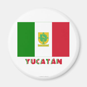 Imán Bandera oficiosa de Yucatán