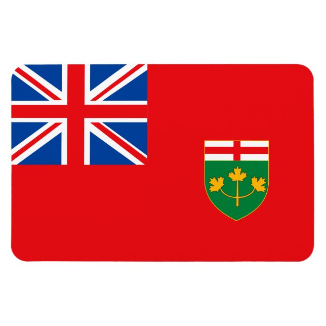 Imán Bandera ONTARIO (Horizontal)