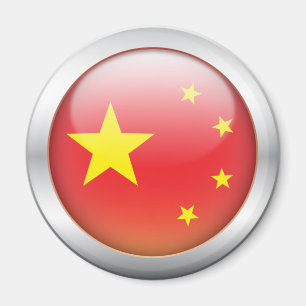 Imán Bandera "orbe " de China