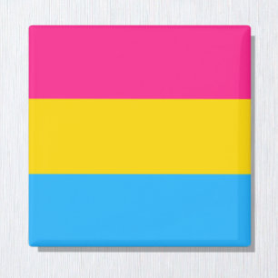 Imán Bandera pansexual y bandera de la comunidad del or