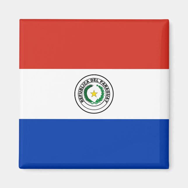 Imán Bandera paraguaya (Frente)