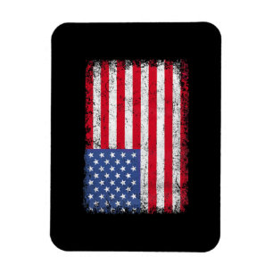 Imán Bandera Patriótica Americana Para Hombres Mujeres