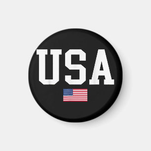 Imán Bandera Patriótica Americana Para Hombres Mujeres