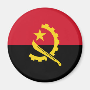 Imán Bandera patriótica angoleña