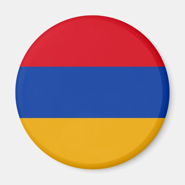 Imán Bandera patriótica armenia (Frente)