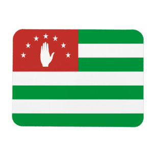 Imán Bandera patriótica de Abjasia