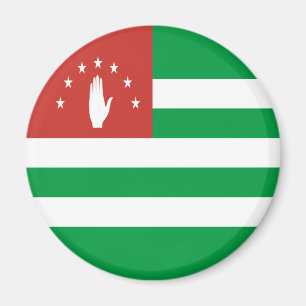 Imán Bandera patriótica de Abjasia