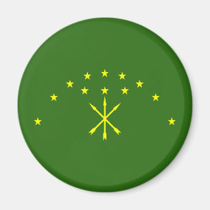 Imán Bandera patriótica de Adigueya