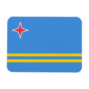 Imán Bandera patriótica de Aruba