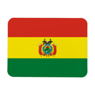 Imán Bandera patriótica de Bolivia
