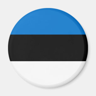 Imán Bandera Patriótica de Estonia
