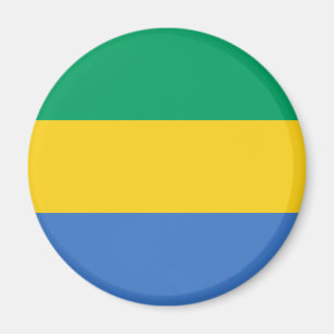 Imán Bandera Patriótica de Gabón
