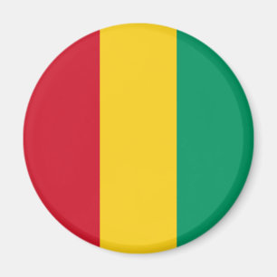 Imán Bandera Patriótica de Guinea