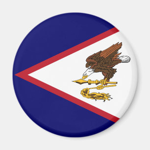 Imán Bandera patriótica de Samoa Americana