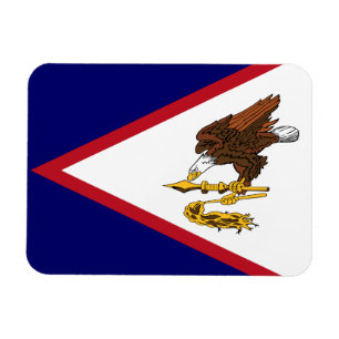 Imán Bandera patriótica de Samoa Americana