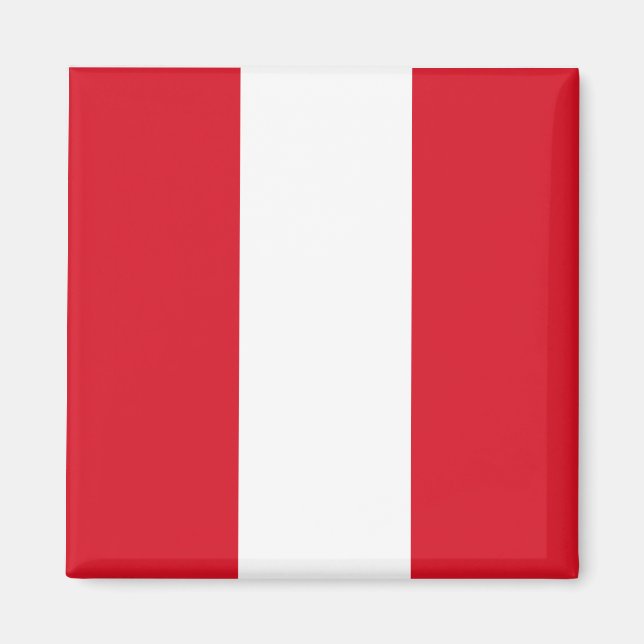 Imán Bandera peruana (Frente)