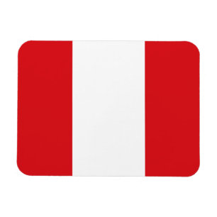Imán Bandera peruana