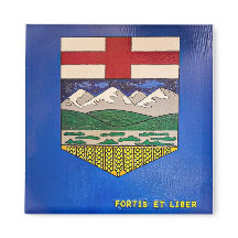 Bandera pintada de Alberta