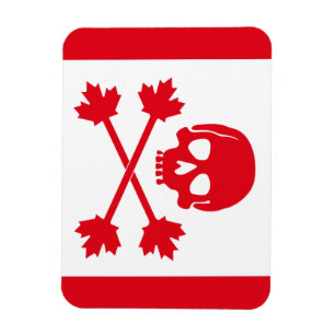 Imán Bandera Pirata de Canadá