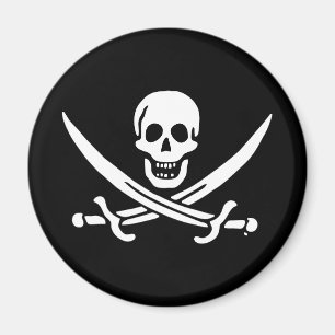 Imán Bandera pirata de Jolly roger