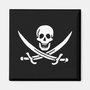 Imán Bandera pirata de Jolly roger