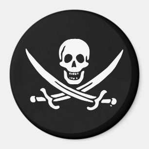 Imán Bandera pirata de Jolly roger