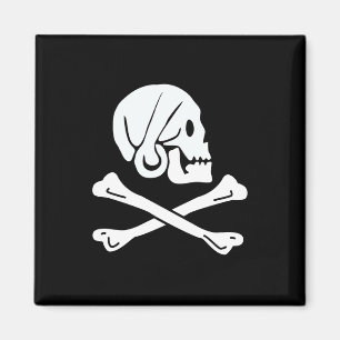 Imán Bandera pirata - Jolly Roger