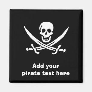 Imán Bandera pirata jolly roger